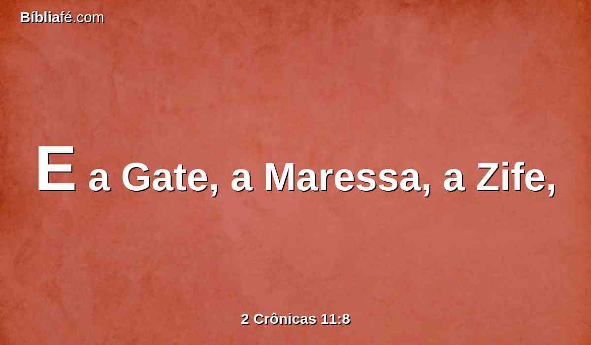 E a Gate, a Maressa, a Zife,